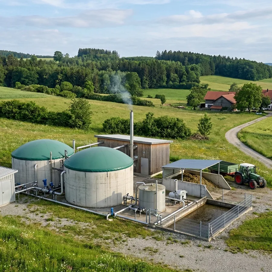Impianto comune di biogas