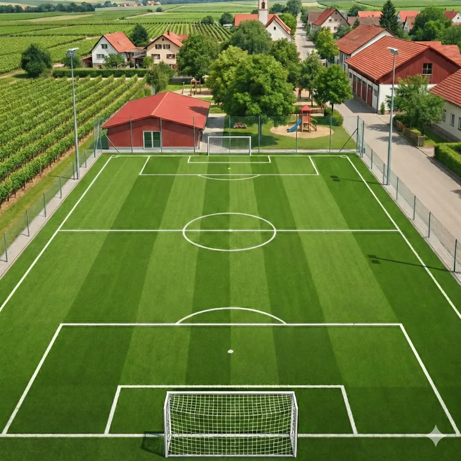 Ripristino del vecchio campo da calcio