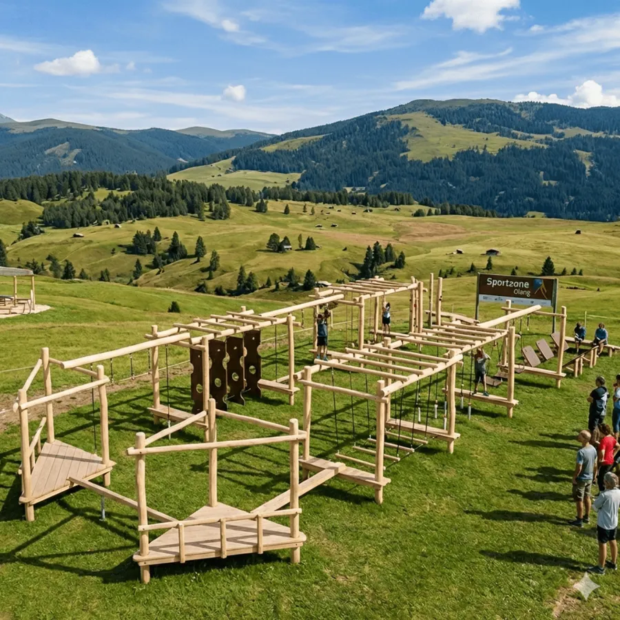 Ninja Warrior Parcour