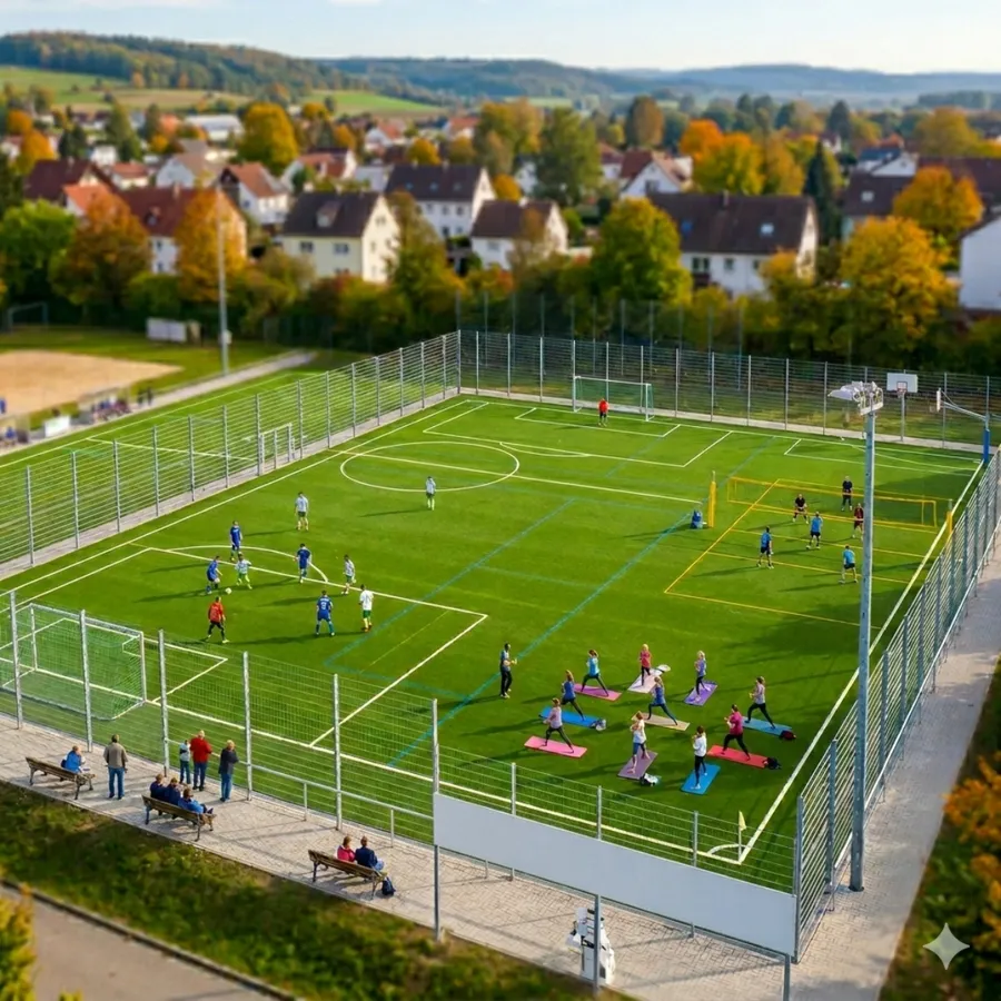 Campo in erba sintetica Ehrenburg