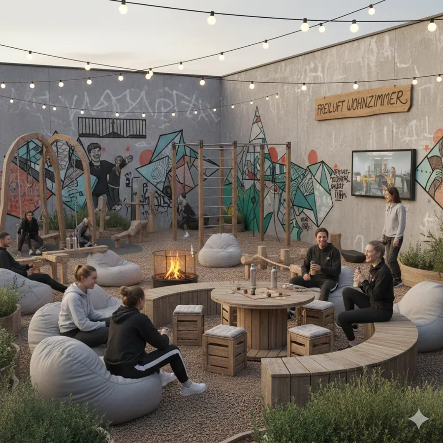 Soggiorno all'aperto