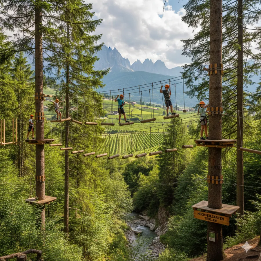 Percorso ad alta fune