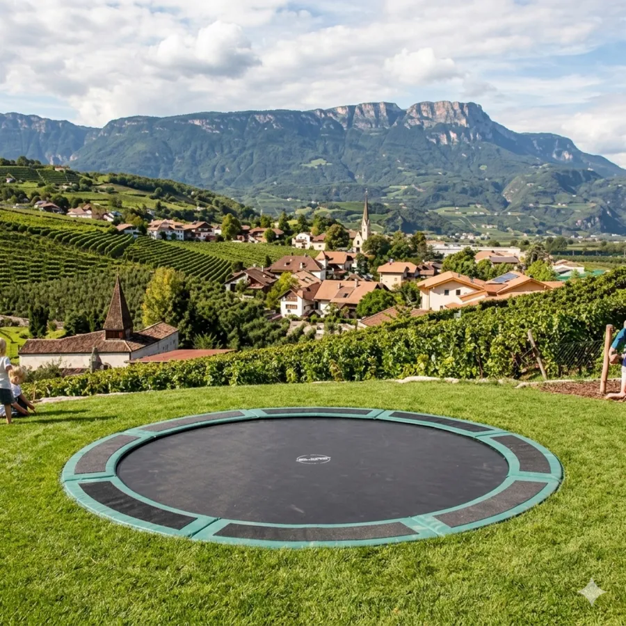 Trampolino da terra