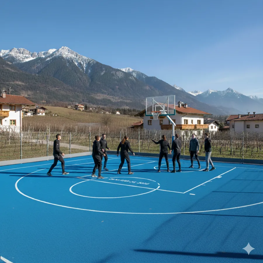 Campo da basket a San Paulo