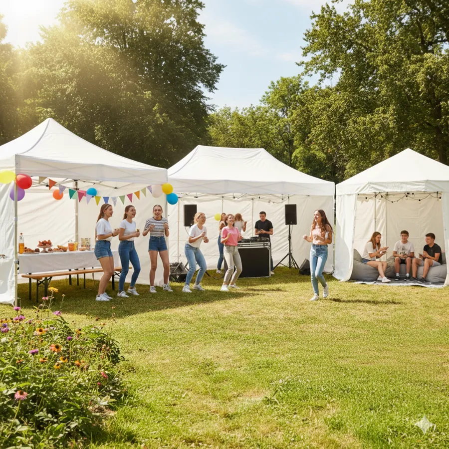 Noleggio gazebo per tutti