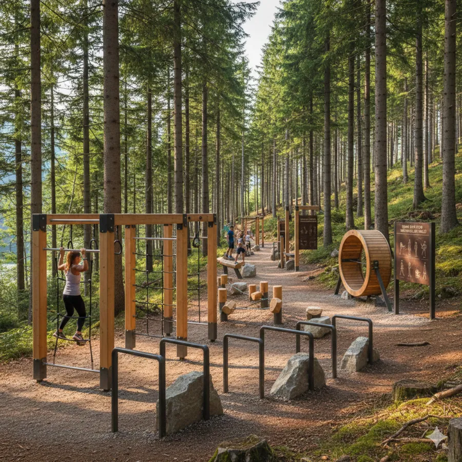 Percorso vita a Monticolo