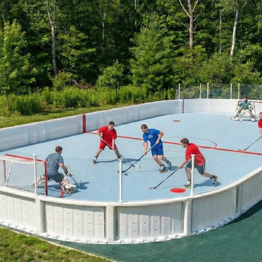 Campo pubblico per hockey inline