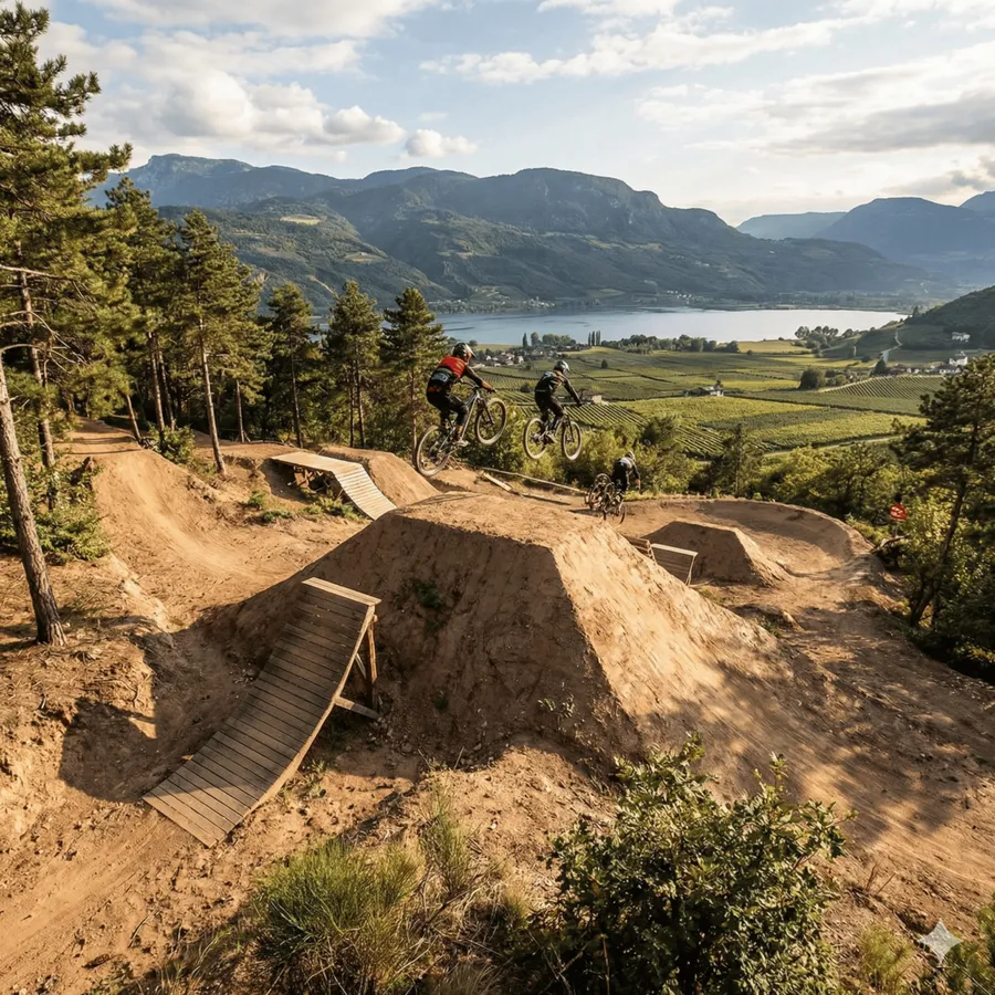 Percorso per mountain bike