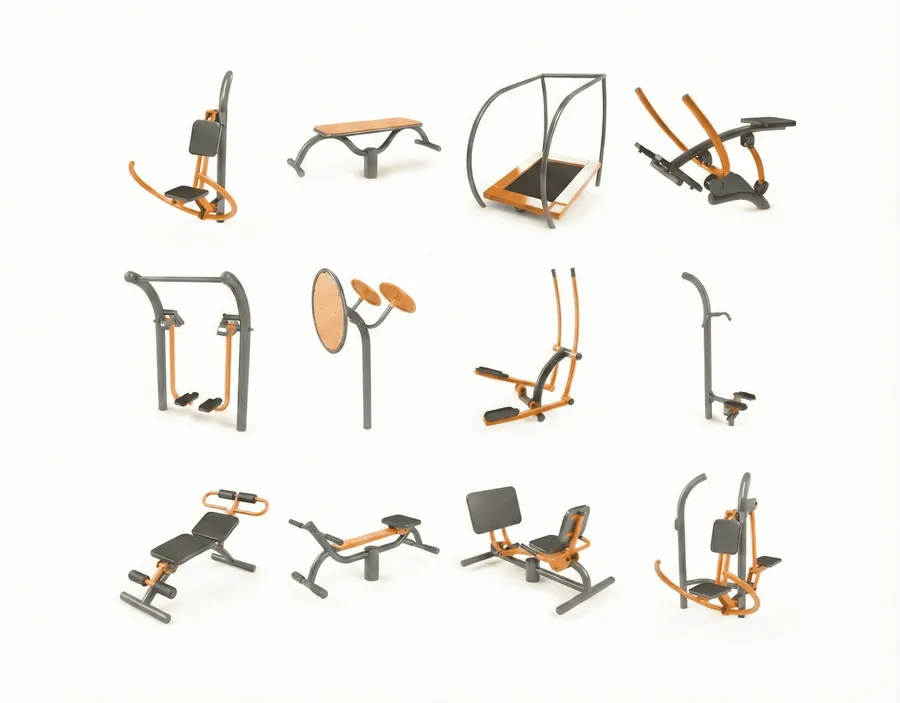 Parco fitness all'aperto